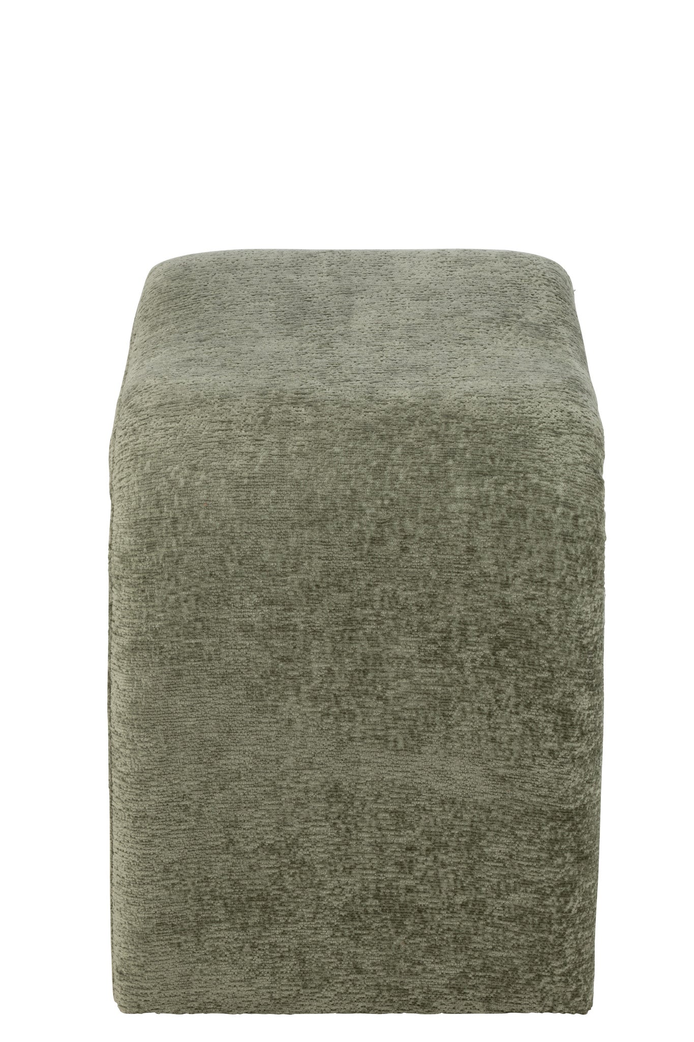 N-vormige kruk, textiel, mintgroen