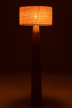 Vloerlamp Paraplu Ailanthushout Naturel