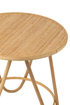 J-LINE BIJZETTAFEL BALIA – RATTAN NATUUR KLEIN