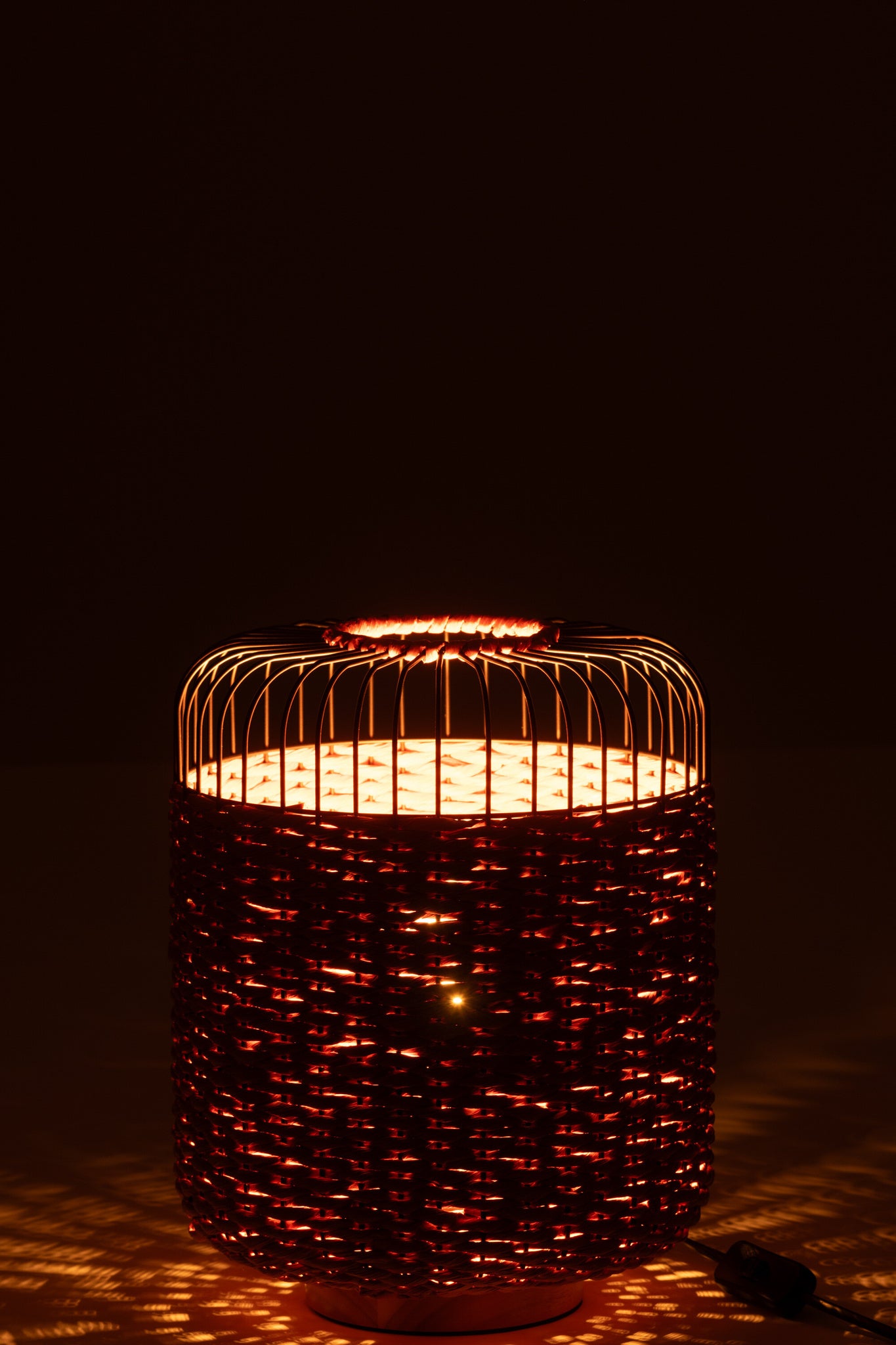 Tafellamp Metaal Oranje