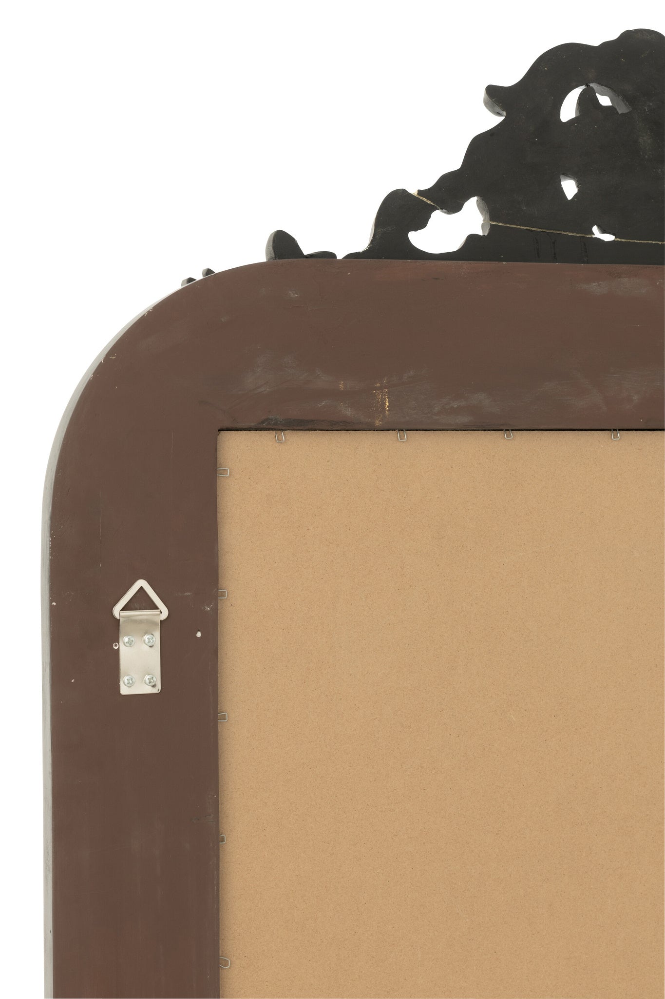 Wandspiegel Ema Hout Zwart