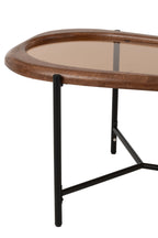Salontafel Zig Glas Multicolor