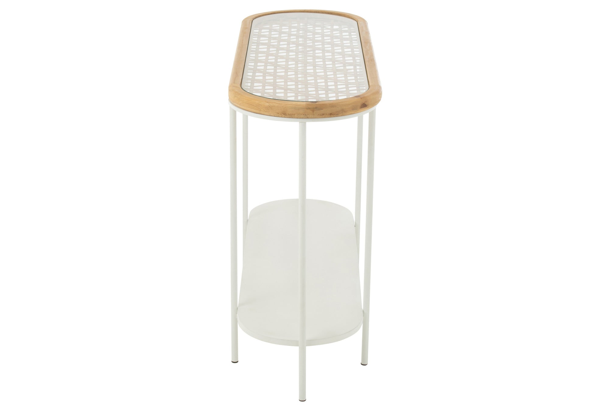 Console Mati Vurenhout/IJzer Natuurlijk/Wit