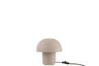 Tafellamp ijzer grijsbeige klein