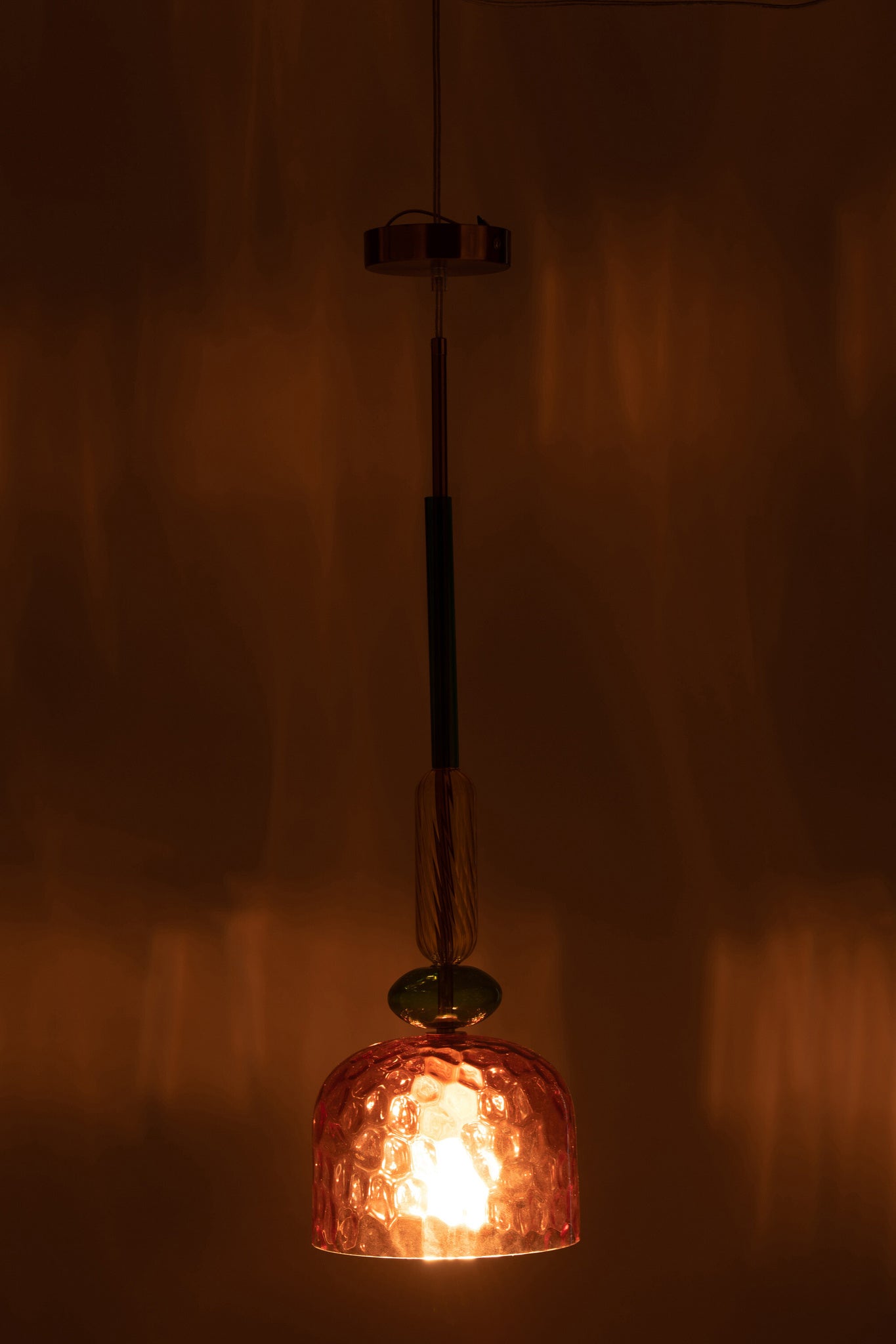 Plafondlamp Fiona Glasmix