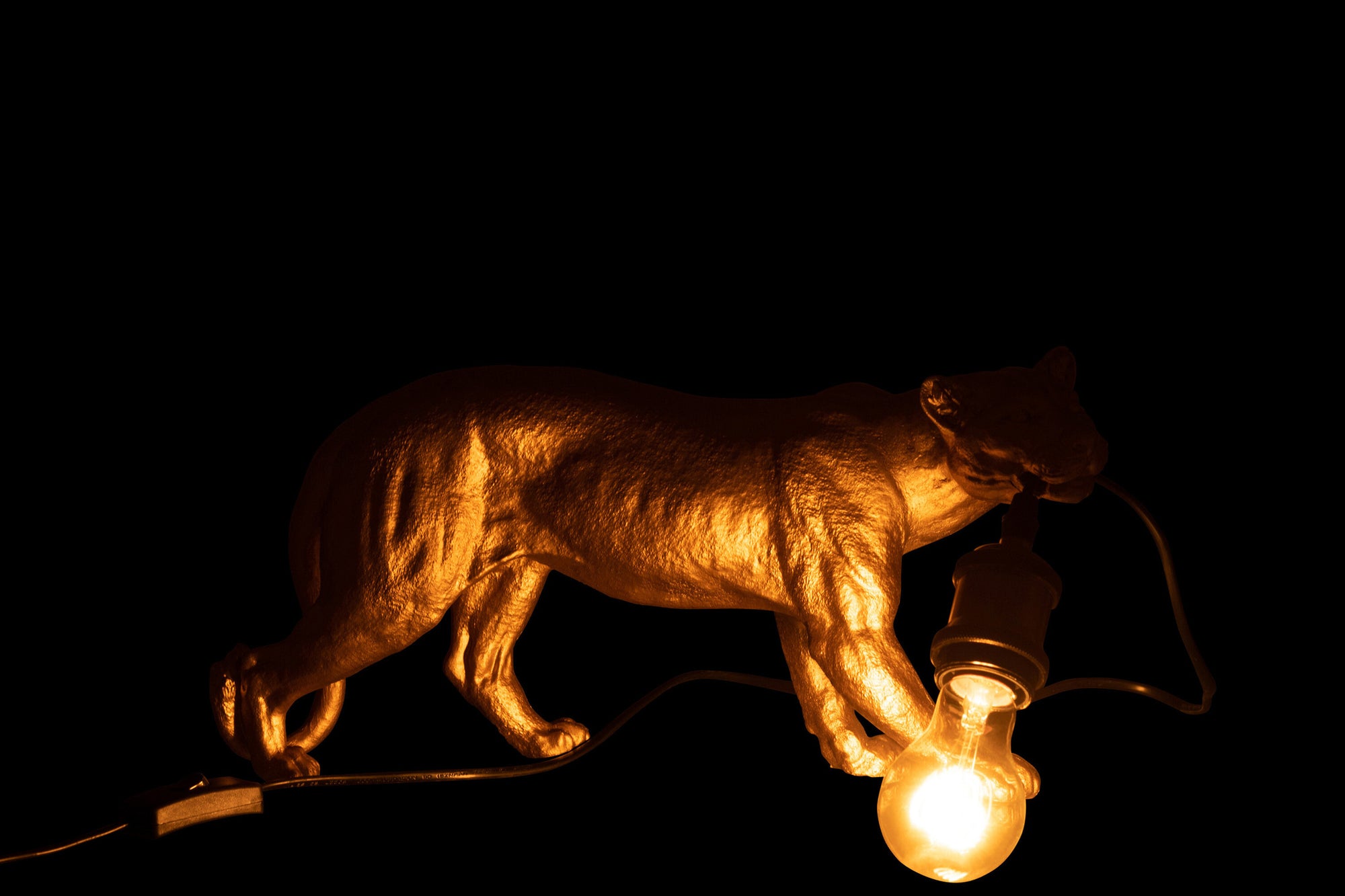 Tafellamp Puma Hars Goud Klein