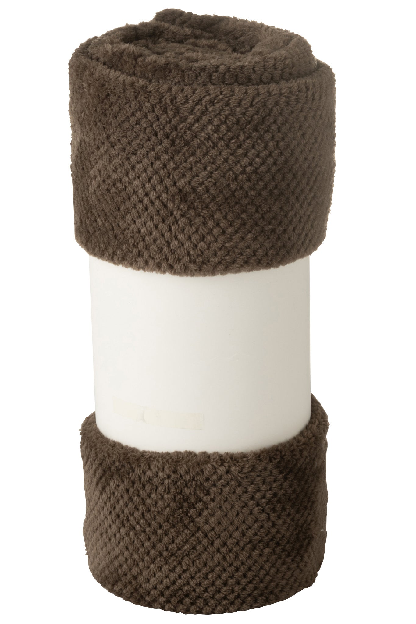 Dekentje Knuffel Polyester Donkerbruin