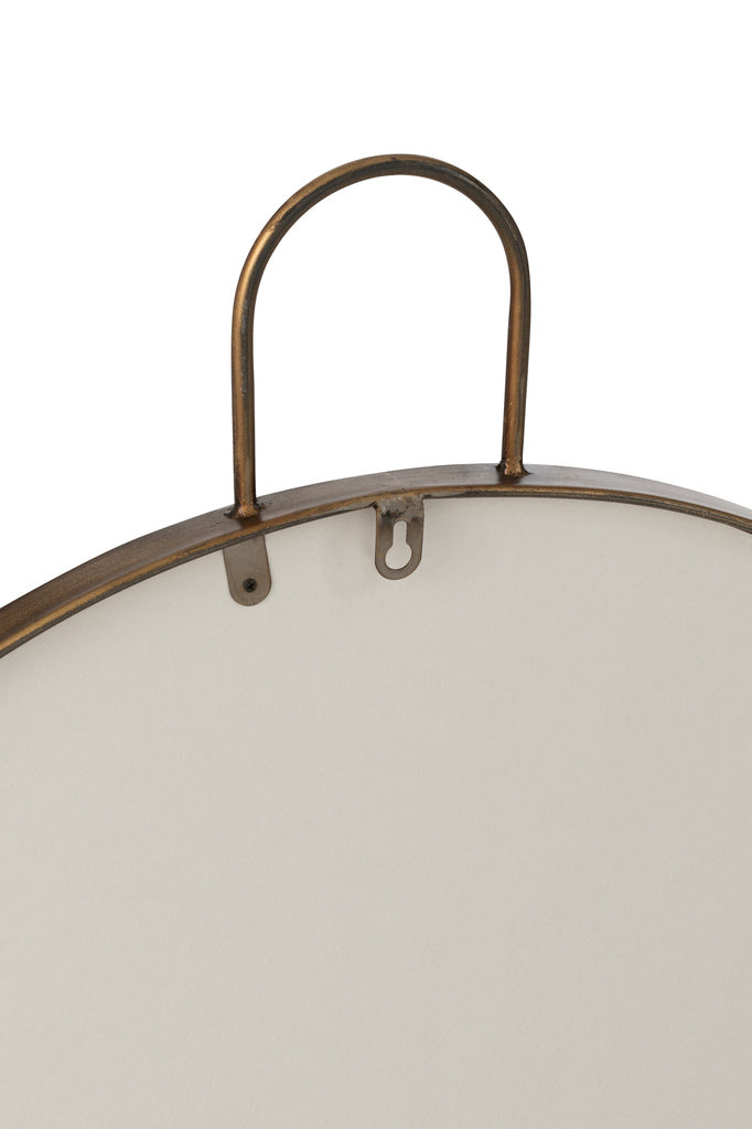 J-LINE SPIEGEL ANTO – GOUD MDF/GLAS KLEIN 71×60,5 CM