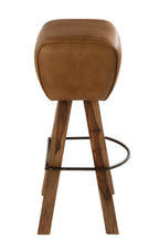 Kruk Gymleer/Mangohout Camel/Naturel