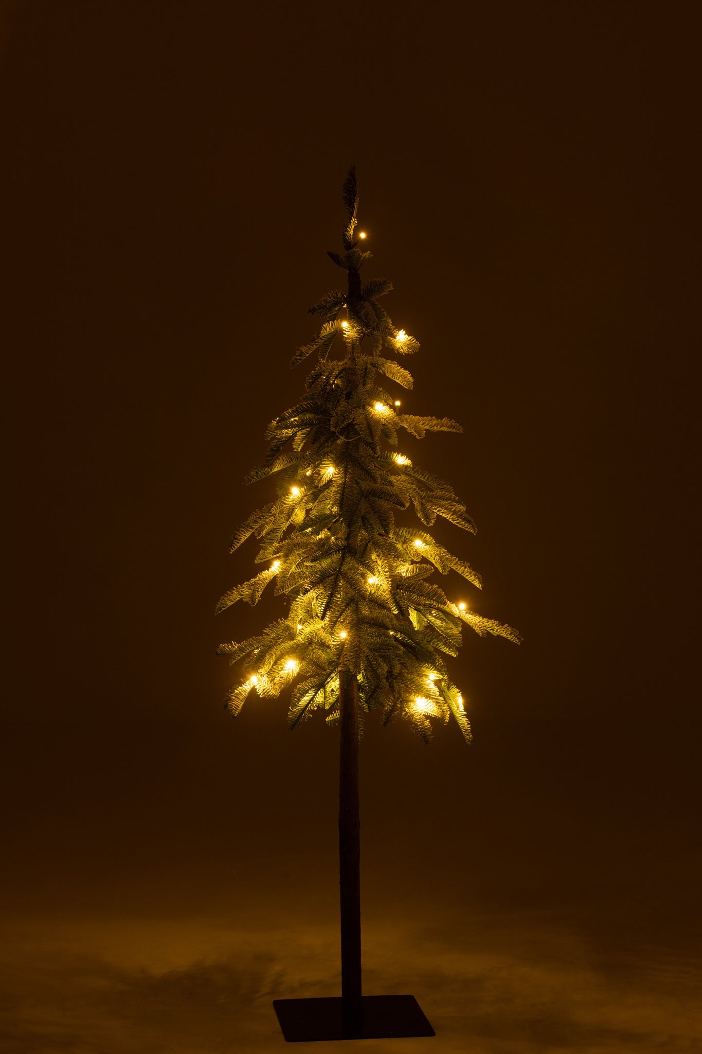 J-LINE KERSTBOOM C+LED PLASTIC SNEEUW GROEN KLEIN
