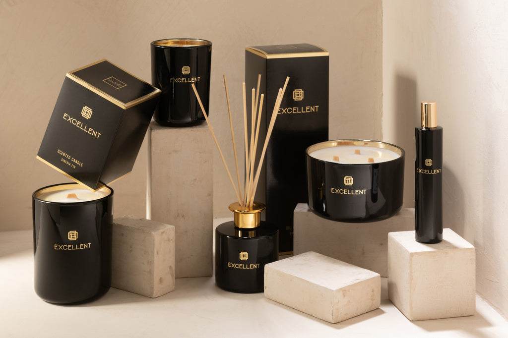 J-LINE GEURKAARS EXCELLENT SIBERIA FIR BLACK MEDIUM - 80U