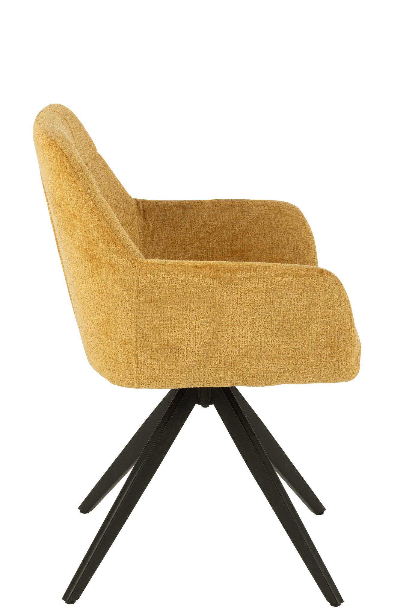 Stoel Louna IJzer/Acryl Oker