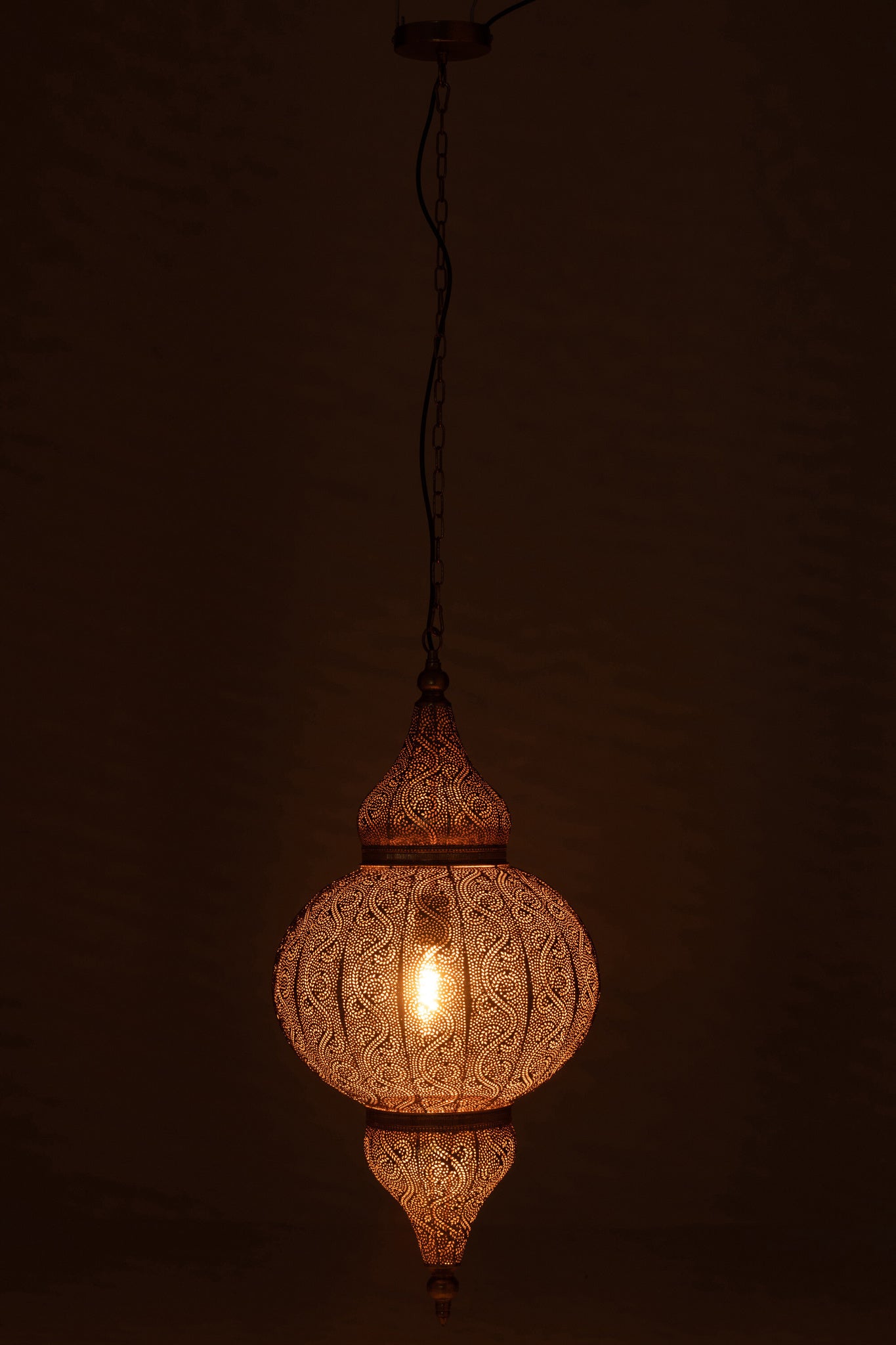 Hanglamp Bore Metaal Goud Groot