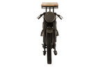 J-LINE BAR MOTORCYCLE 12GLASSES 6BOTTLES METAL/MANGO WOOD DONKERGRIJS/NATUUR