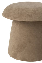 Kruk Paddenstoel MDF Grijsbeige Klein