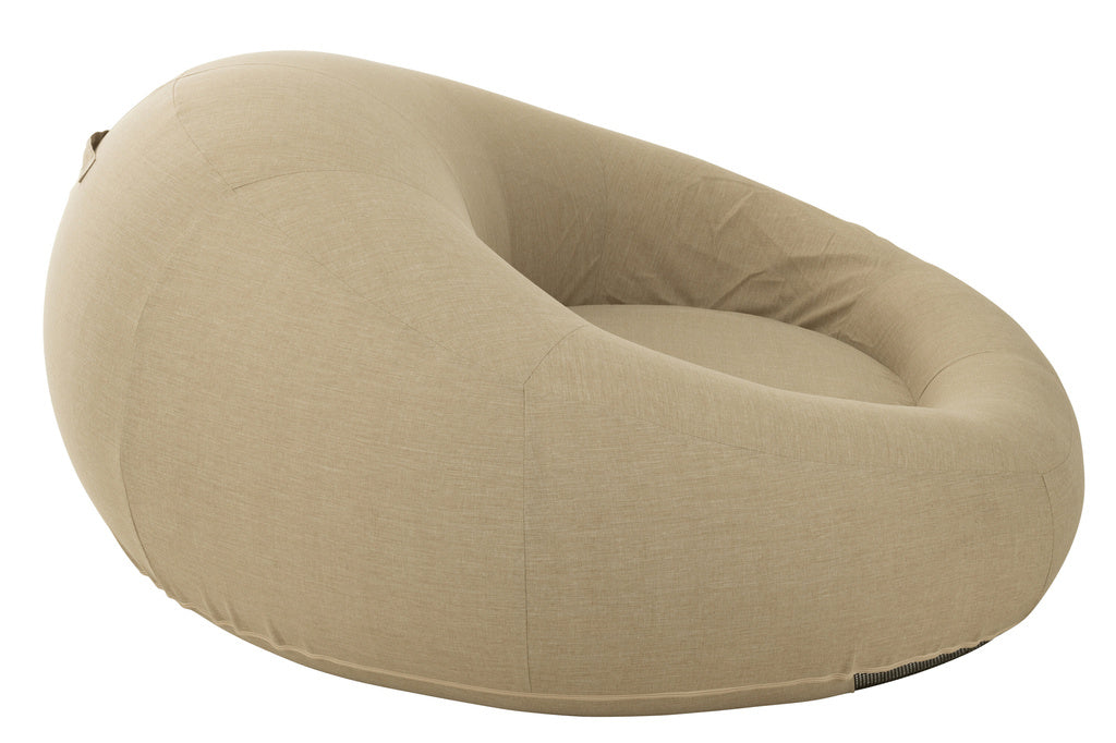 J-LINE MATRAS DONUT – POLYPROPYLEEN BEIGE