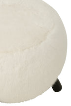 Bontkruk met witte houten poten