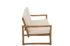 2-zitsbank bamboe+textiel naturel/wit