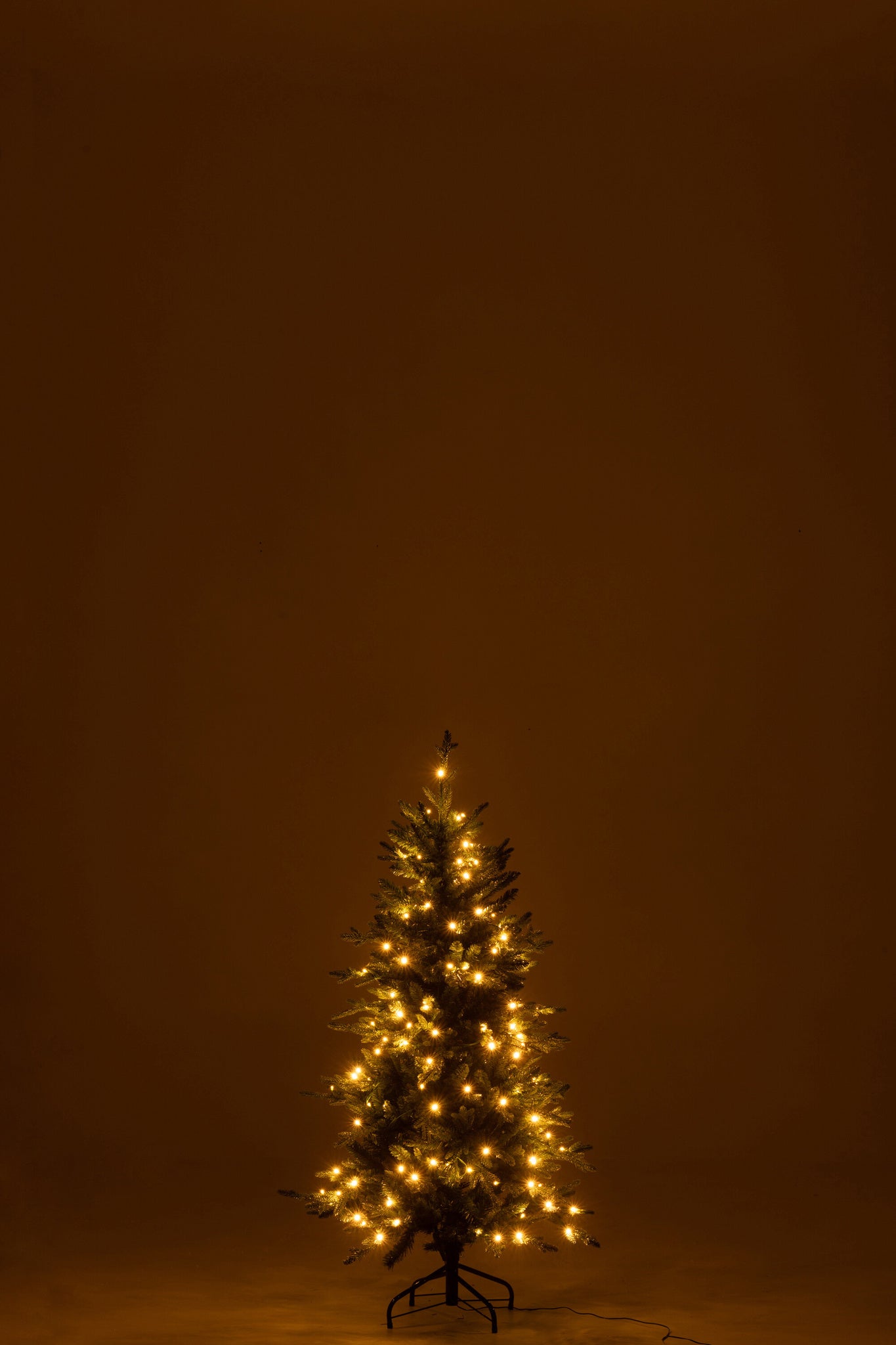 J-LINE KERSTBOOM 160 LED KUNSTMATIG DONKERGROEN KLEIN