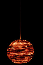 Hanglamp bol bananenblad naturel groot