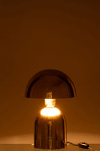 Lamp Paddenstoel Metaal Glanzend Goud
