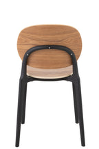 Stoel Basic polyester/fineer naturel