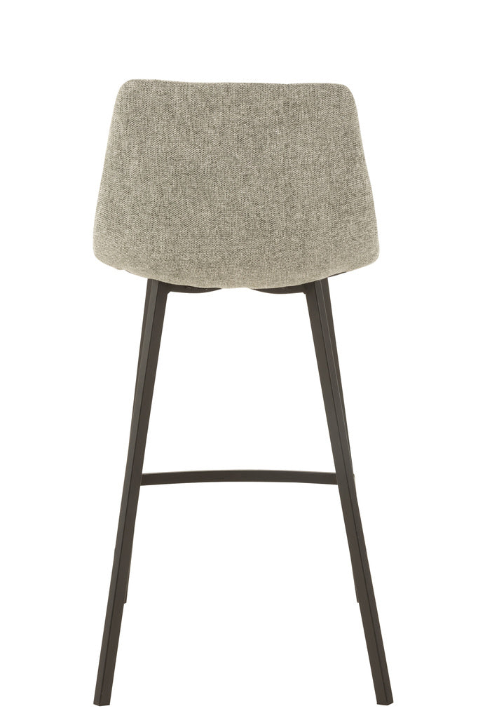 J-LINE BARKRUK STEPHANE – TEXTIEL/METAAL – GRIJS/ZWART – 95 CM