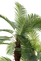 Palmboom 3 delen Real Touch In Pot Plastic Groen