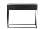 Console Shanil Hout/IJzer Zwart