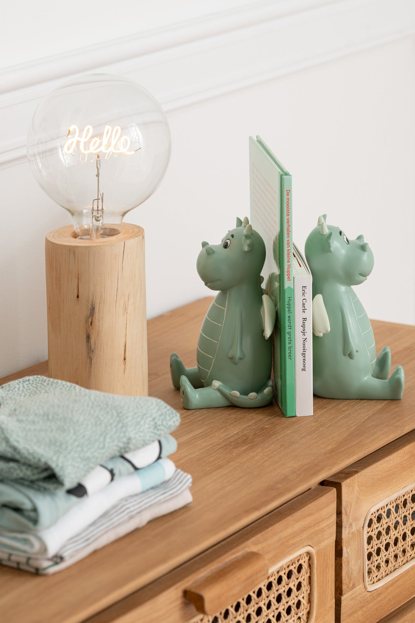 Sokkel Silas High Berangan hout naturel