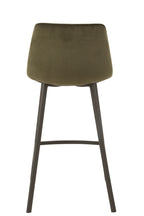 J-LINE BARKRUK OLIVIER – TEXTIEL/METAAL – DONKERGROEN/ZWART – 95 CM