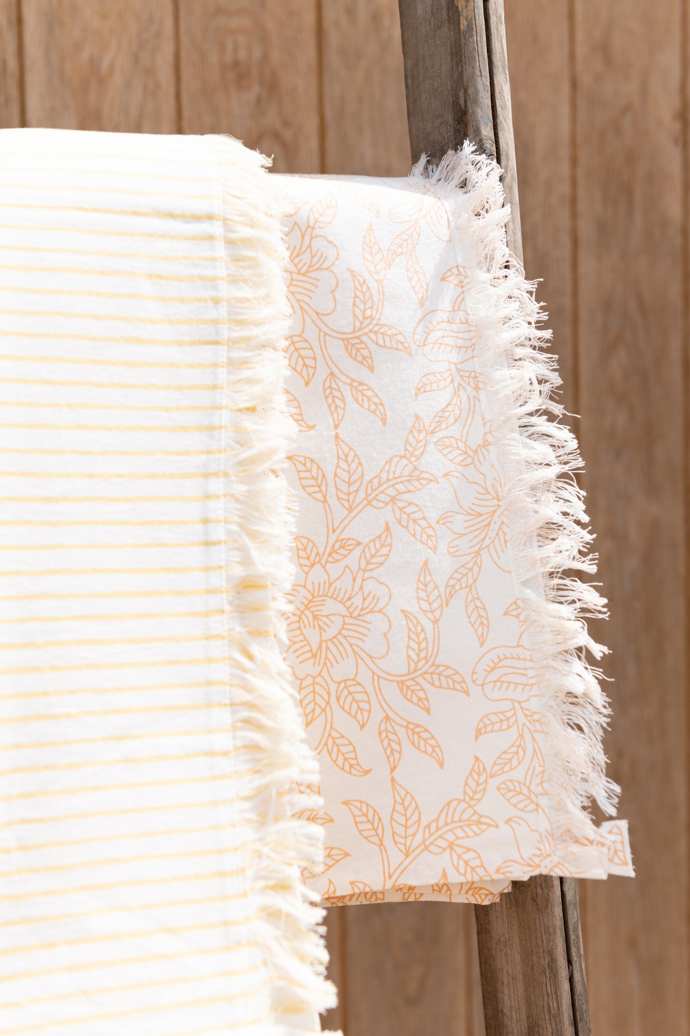 Tafelkleed Indi Textiel Zalm Assortiment Van 2