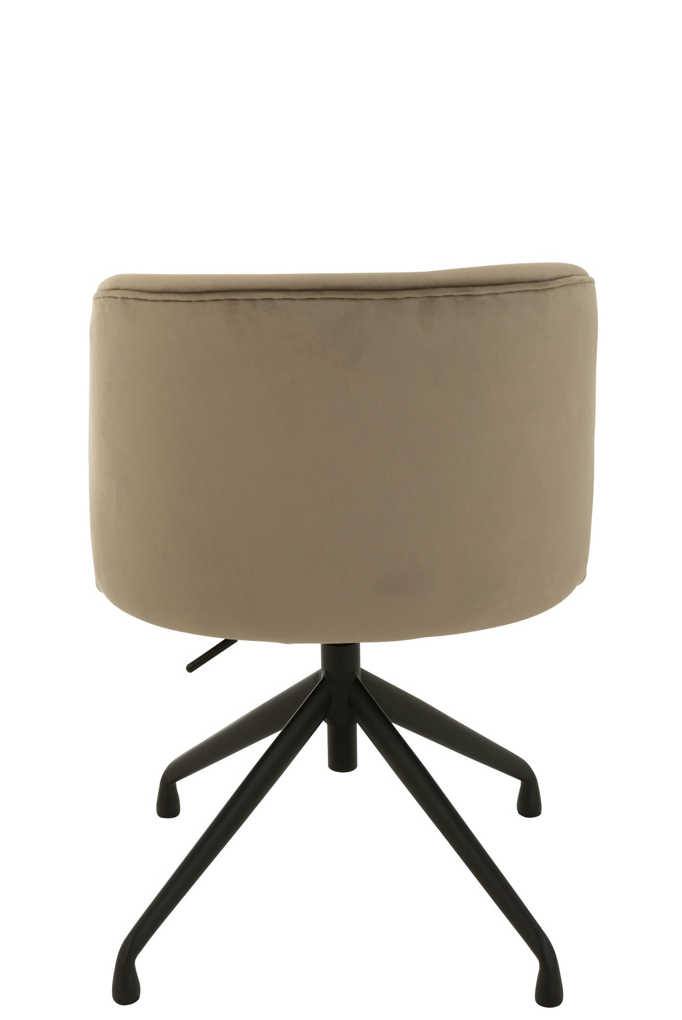 Stoel Turn/Up/Down fluweel donkergrijs