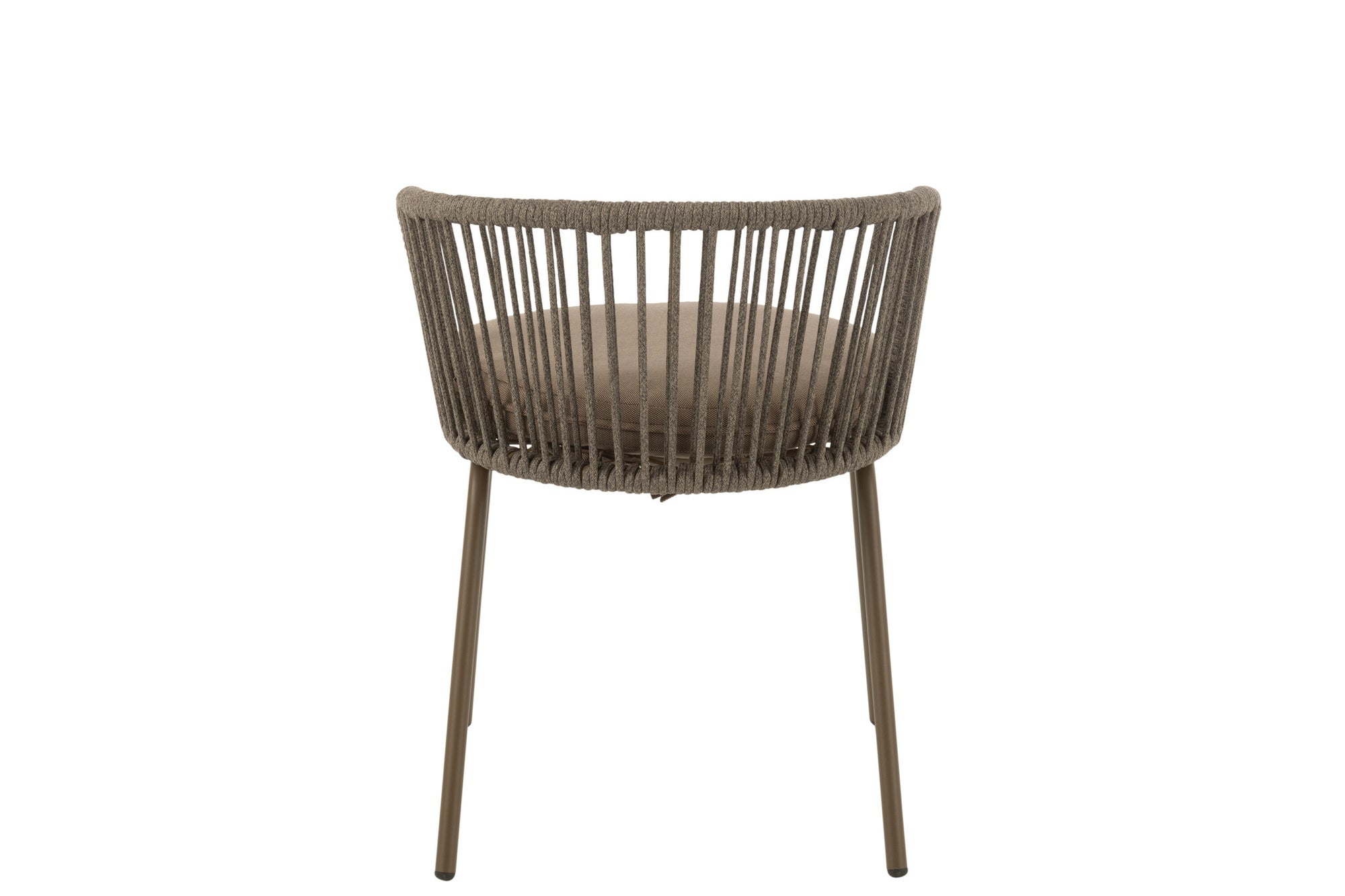 Stoel Toa Staal/Touw Bruin