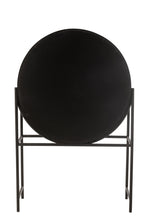 J-LINE BARKAST SHANIL GERECYCLEERD HOUT/MDF BRUIN/ZWART