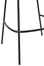 Barkruk Barkruk Met IJzeren Poten IJzer Terracotta/Zwart