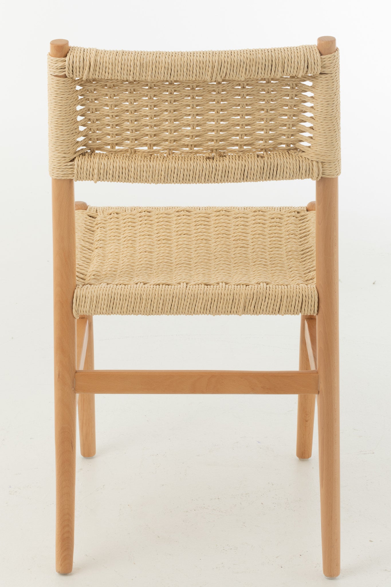 Stoel Lap beukenhout/touw naturel