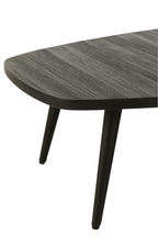 Salontafel Rechthoekig Gerecycled Teak Zwart