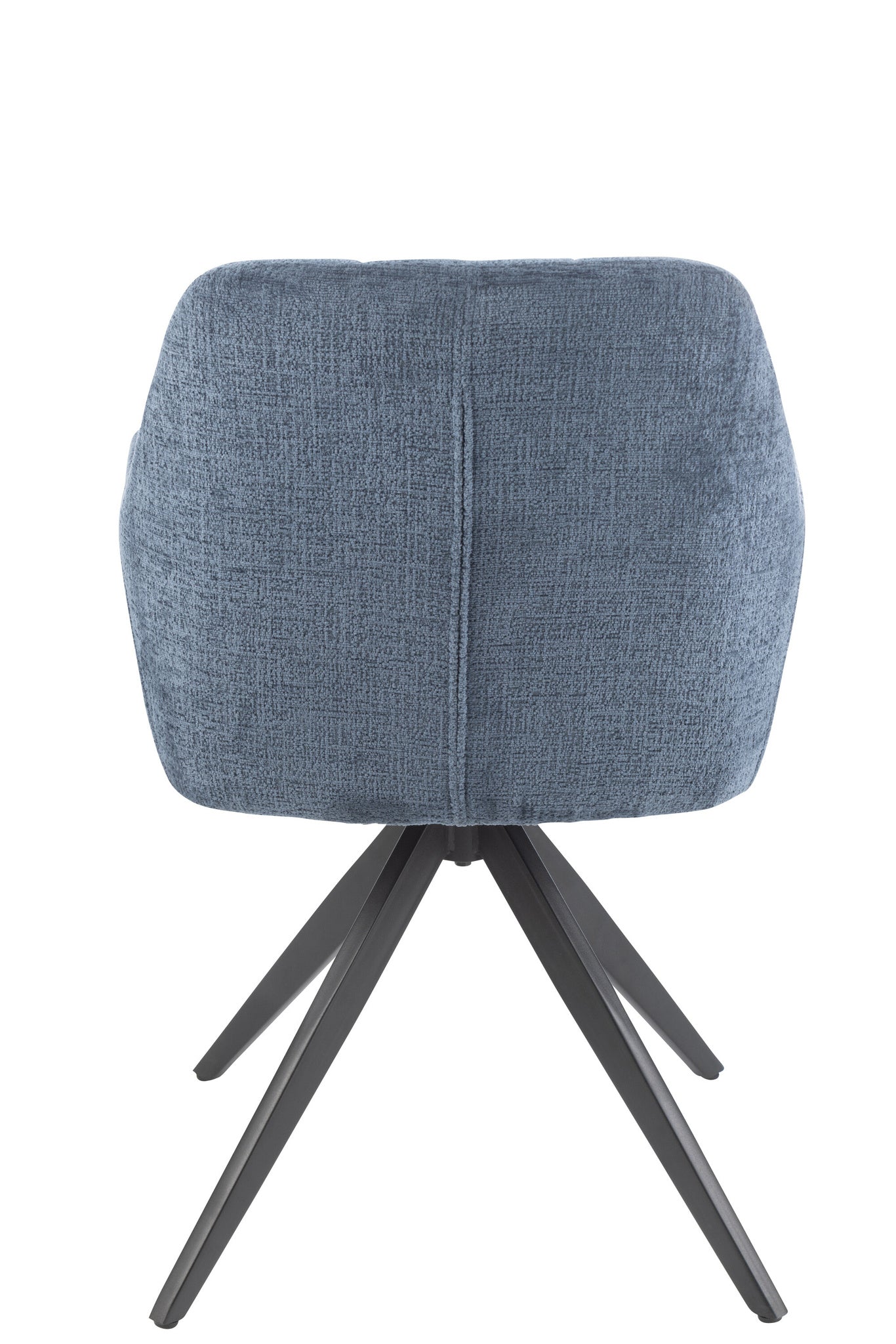 Stoel Louna Ijzer/Acryl Blauw