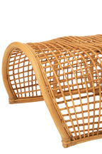 J-Line Bench Roni Rattan Natural