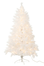 J-LINE KERSTBOOM 400 LED PAMPA METAAL WIT