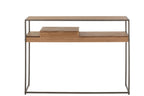 Console 1 lade Hout/Metaal Natuurlijk