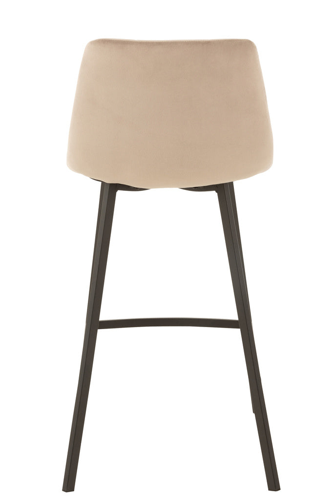 J-LINE BARKRUK OLIVIER – TEXTIEL/METAAL – BEIGE/ZWART – 95 CM