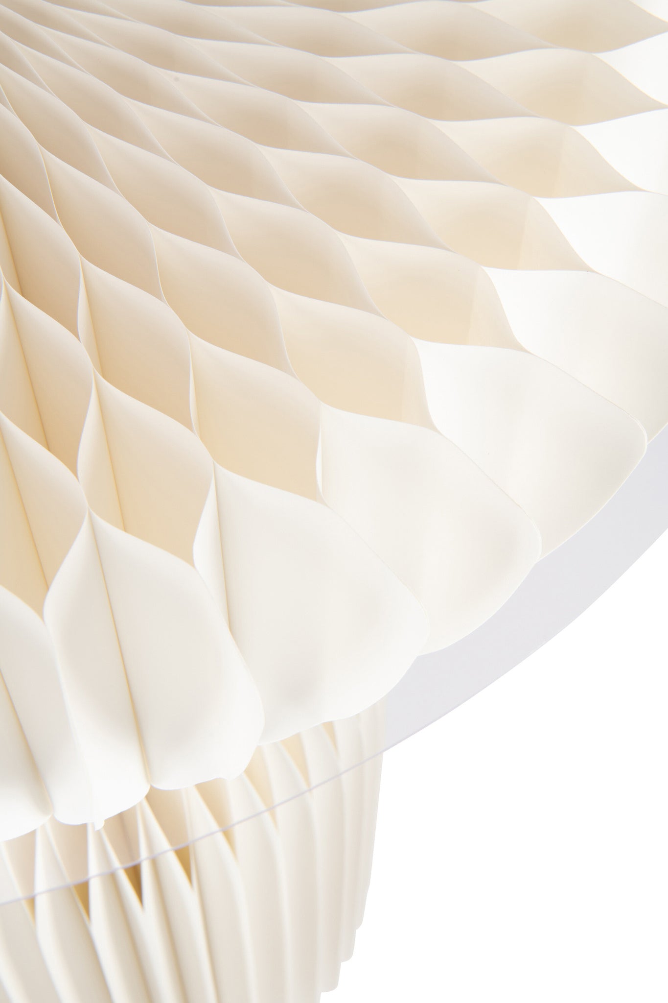 Bartafel Opvouwbaar Papier Gebroken Wit