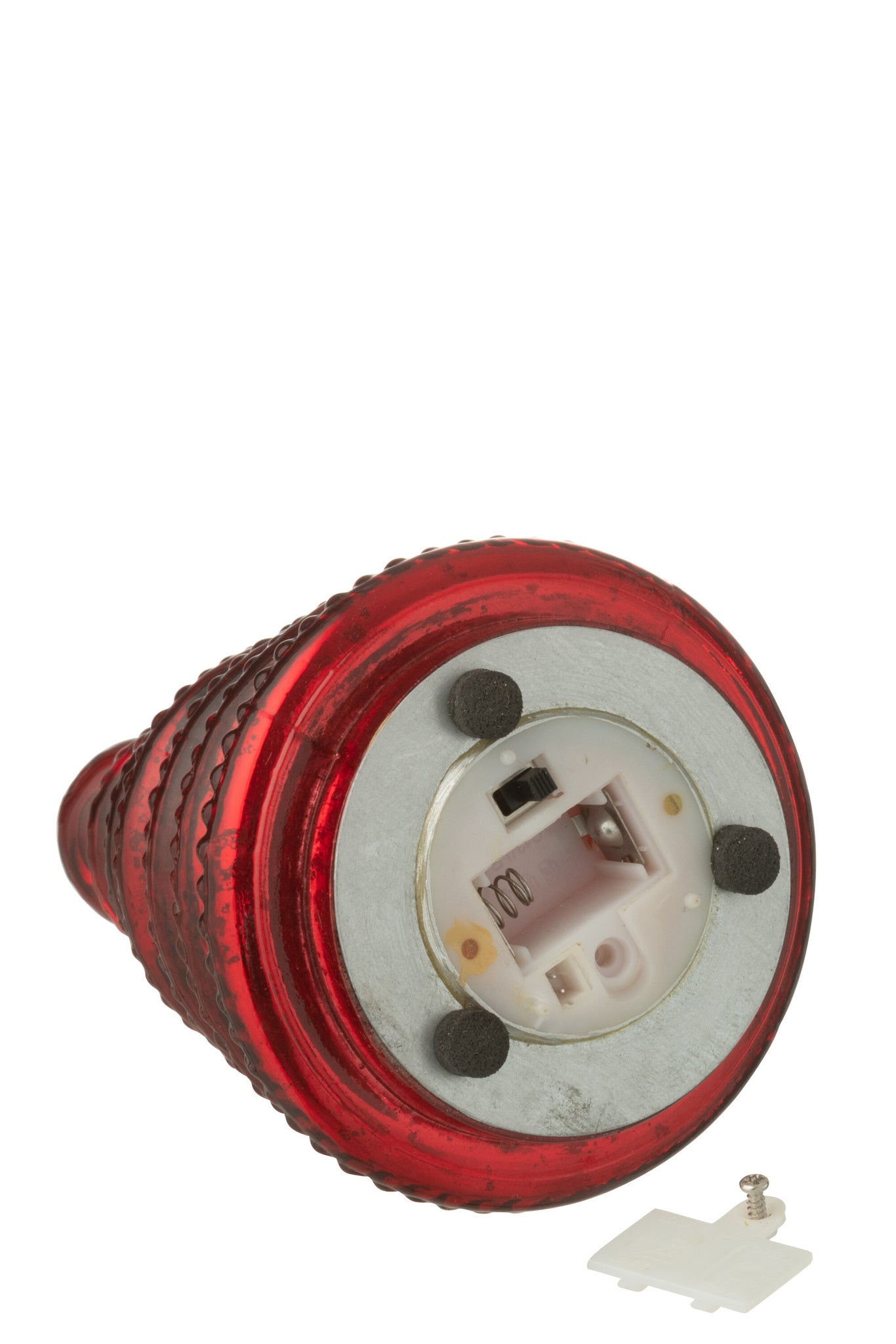 J-LINE DOOS VAN 3 BOOM LED-GERIBBELD GLAS KERST ROOD