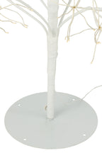 J-LINE BOOM 3000 LED METAAL WIT GROOT