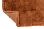 J-LINE PLAID CUTIE POLYESTER SIENNA BROWN