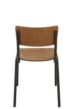 Stoel Hout/Metaal Bruin