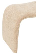Kruk N-vorm Textiel Beige