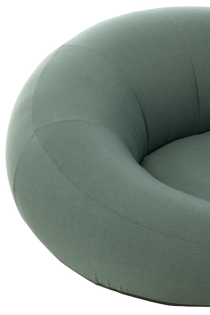 J-LINE MATRAS DONUT – POLYPROPYLEEN GROEN